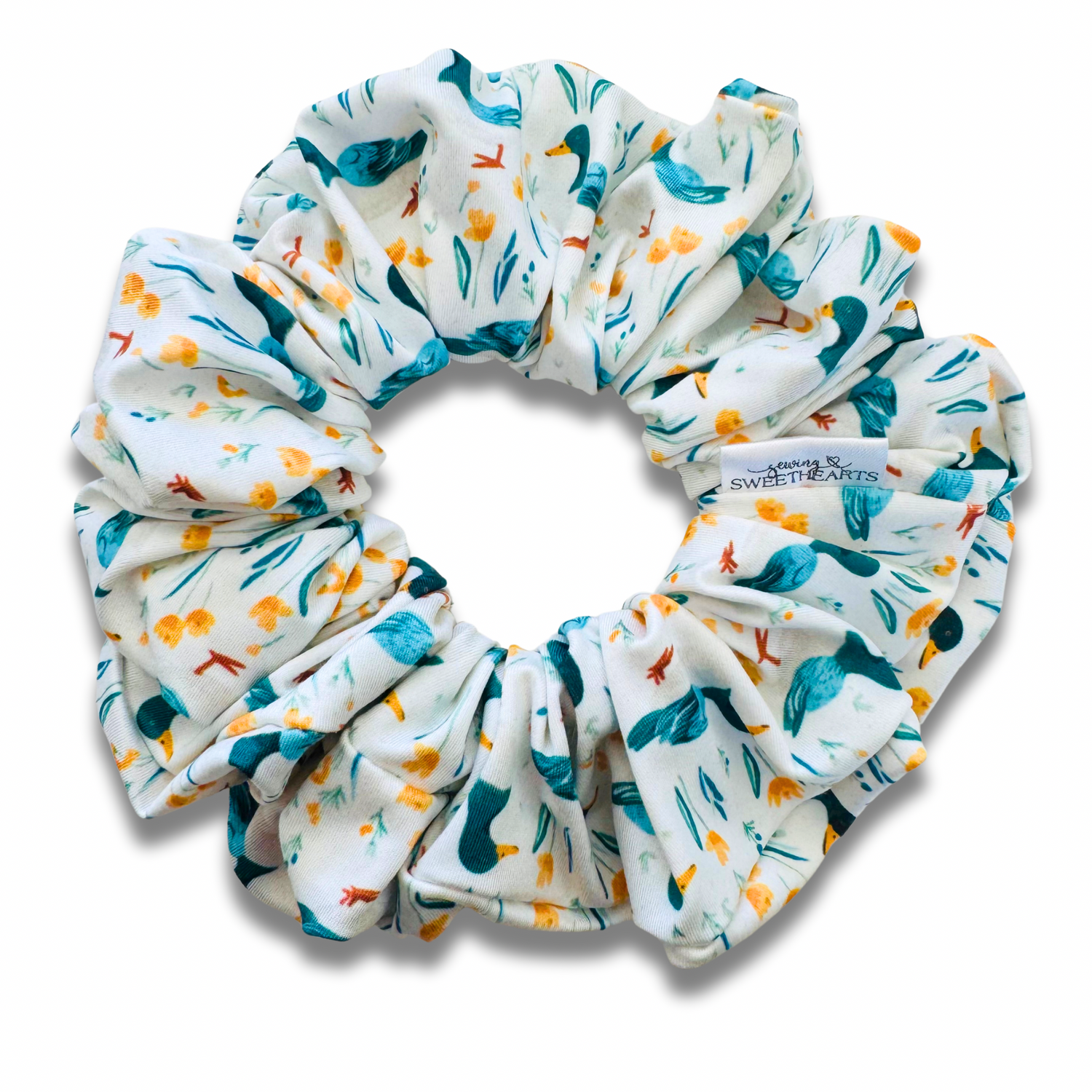 Ducks Scrunchie Sewing Sweethearts