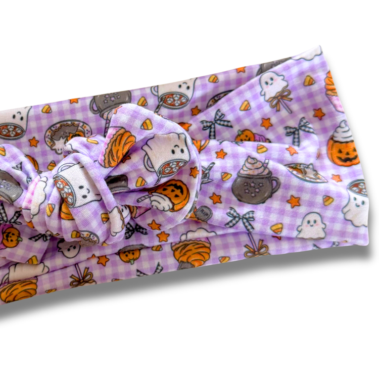 Halloween Picnic Sweetie Headband Sewing Sweethearts