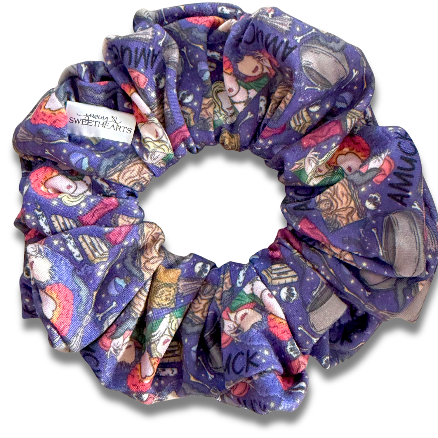 Hocus Amuck Scrunchie Sewing Sweethearts