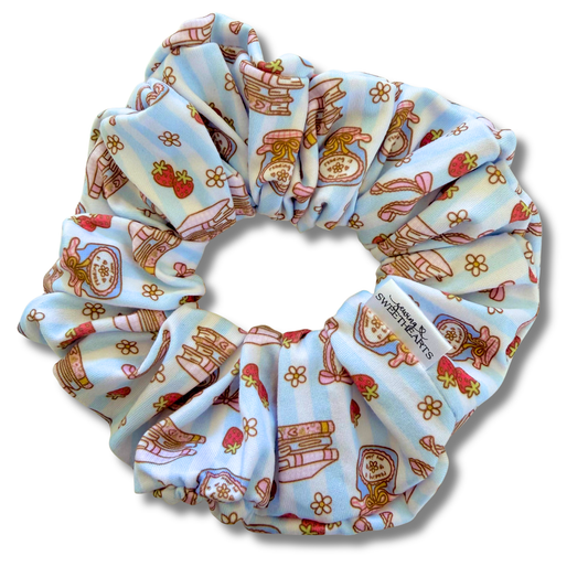 Reading is My Jam Scrunchie Sewing Sweethearts