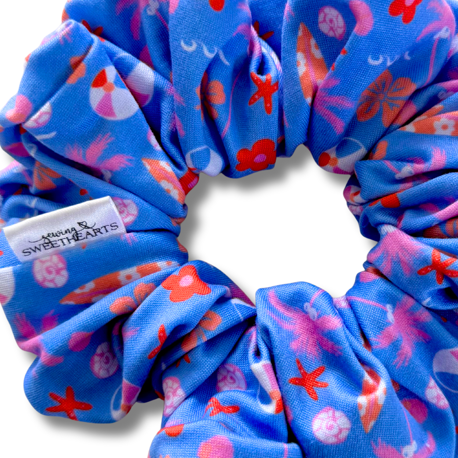 Beachy Scrunchie Sewing Sweethearts