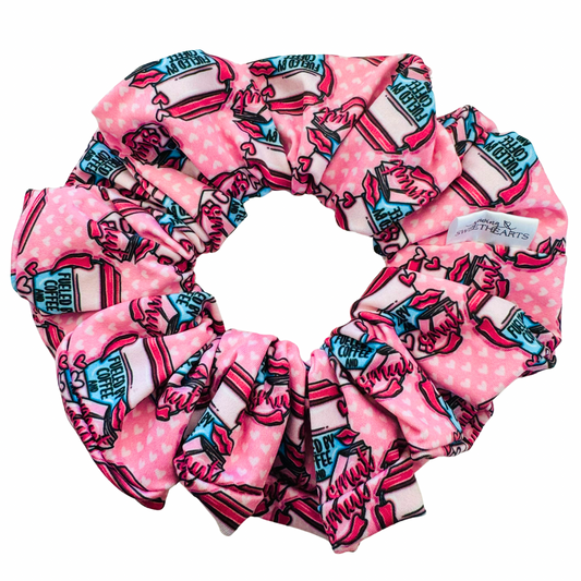 Smut & Coffee Scrunchie Sewing Sweethearts