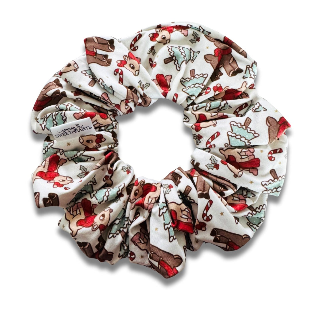 Rudolph Love Scrunchie  Sewing Sweethearts   
