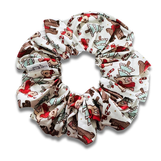 Rudolph Love Scrunchie  Sewing Sweethearts   