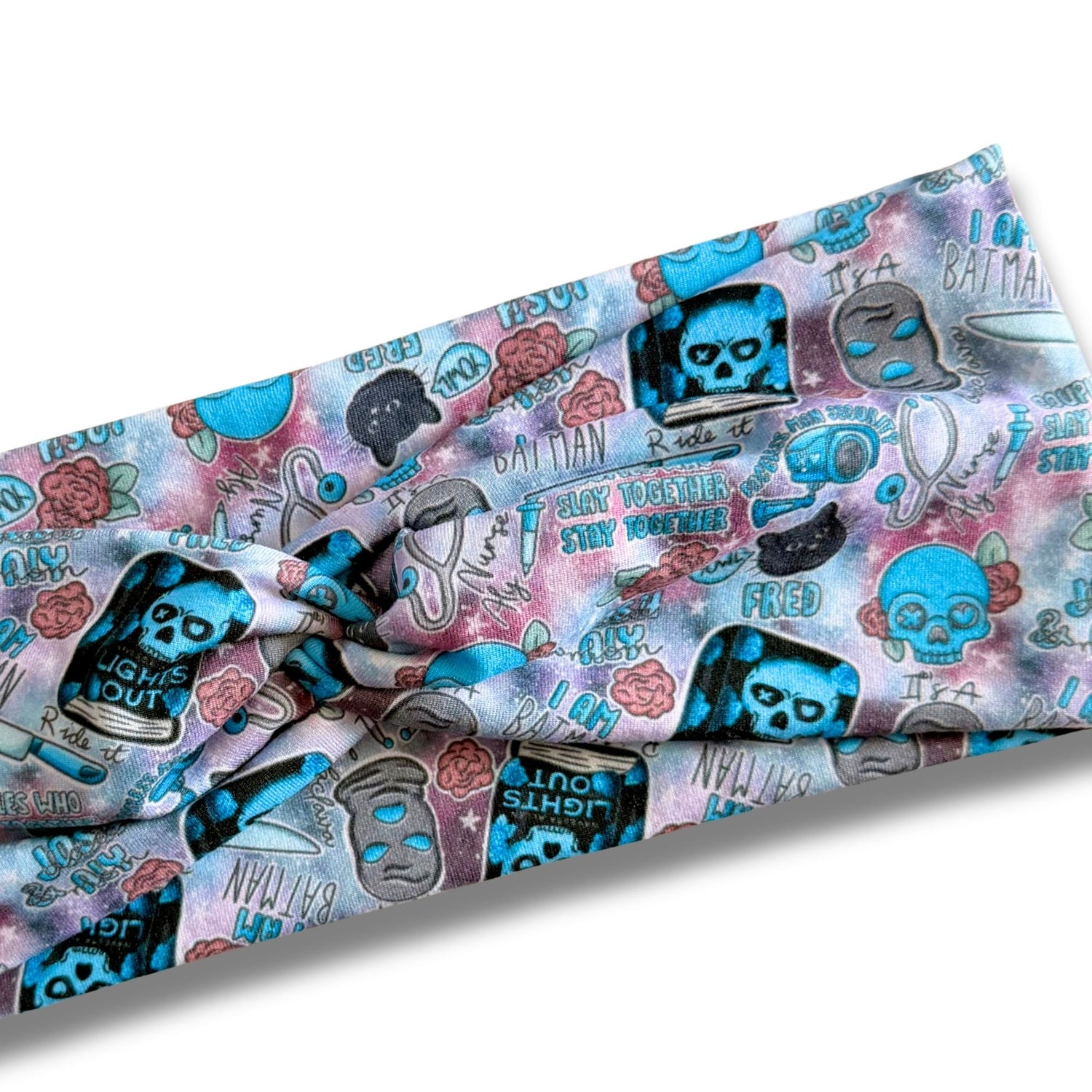Lights Out Sweetheart Headband (or removable tie option) Sewing Sweethearts