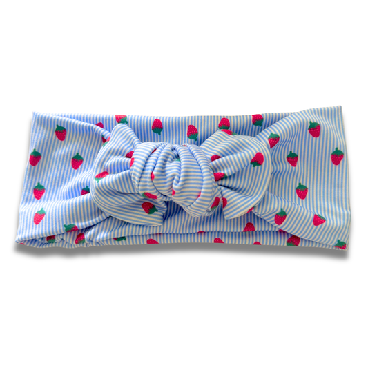 Strawberry Picnic Sweetie Headband Sewing Sweethearts