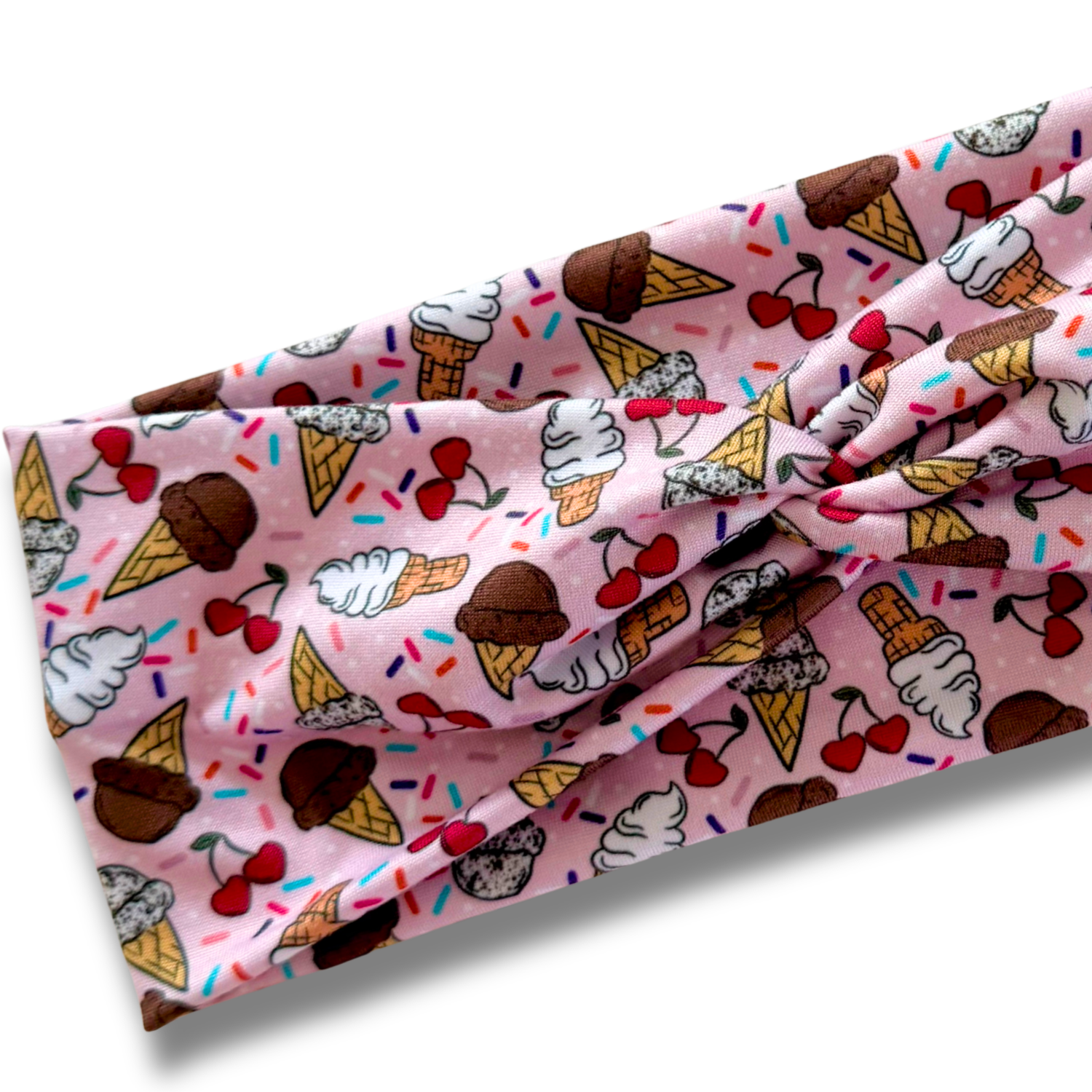 Cherry On Top Sweetheart Headband (or removable tie option) Sewing Sweethearts