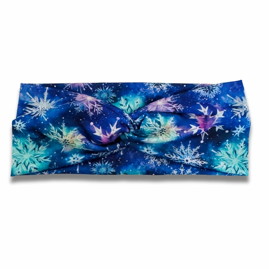 Snow is Glistening Sweetheart Headband (or removable tie option)