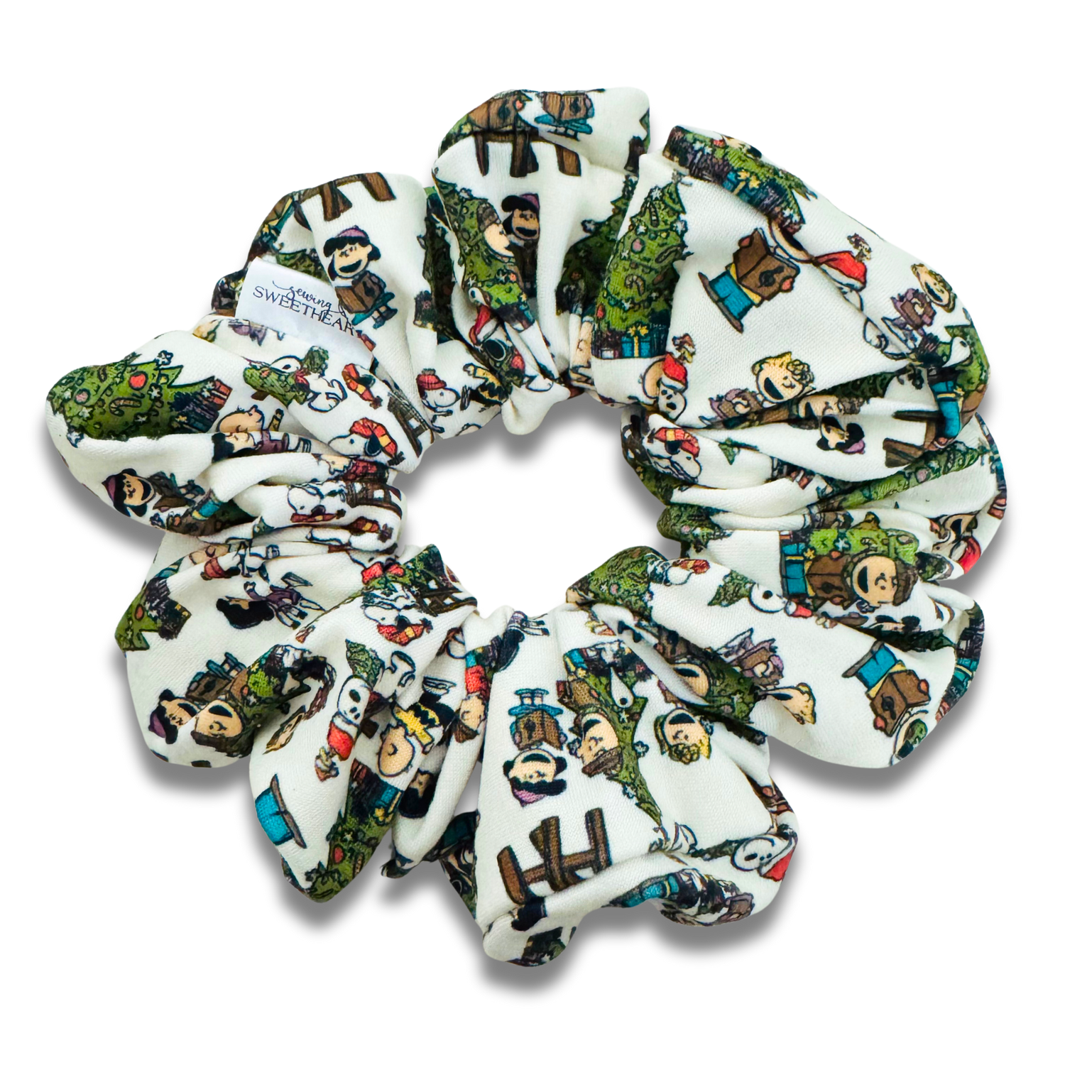 Peanuts Holiday Scrunchie Sewing Sweethearts