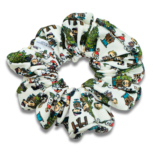 Peanuts Holiday Scrunchie Sewing Sweethearts