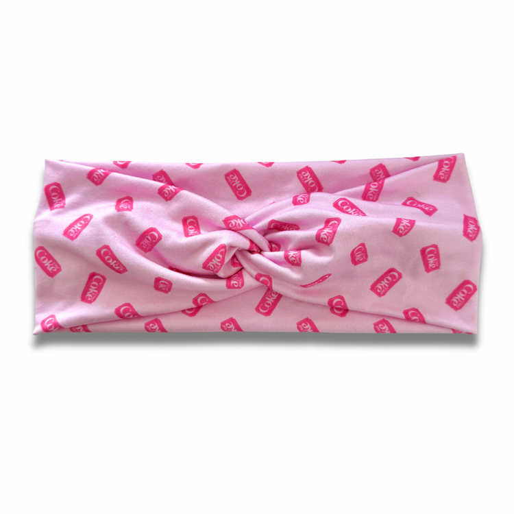 Diet Soda Sweetheart Headband (or removable tie option) Sewing Sweethearts Sweetheart