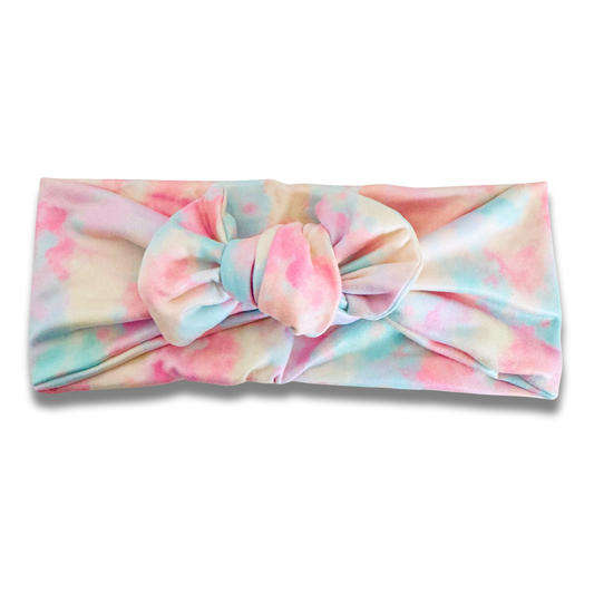 Pastel Tie Dye Sweetie Headband Sewing Sweethearts