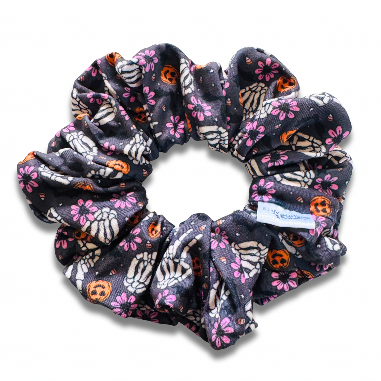 Spooky Peace Scrunchie Sewing Sweethearts