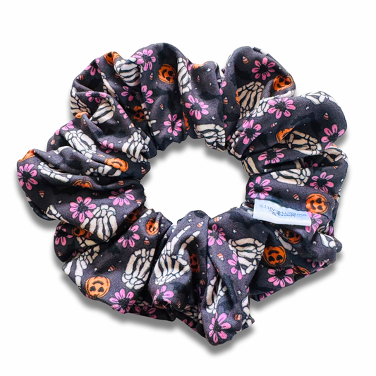 Spooky Peace Scrunchie Sewing Sweethearts