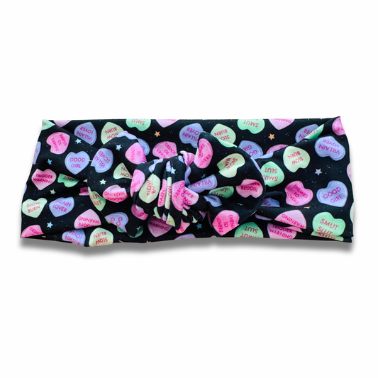 Smut Candy Hearts Sweetie Headband Sewing Sweethearts