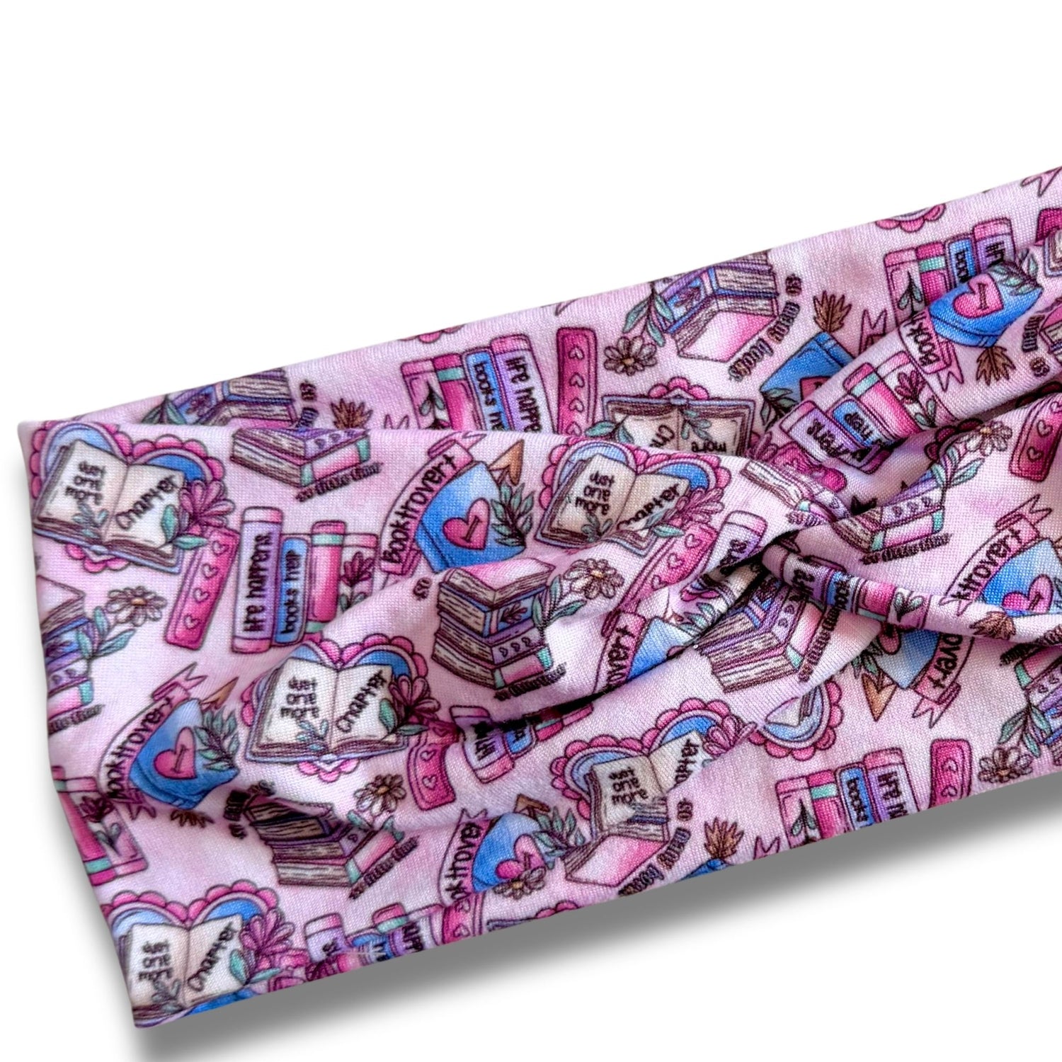 Booktrovert Sweetheart Headband (or removable tie option) Sewing Sweethearts