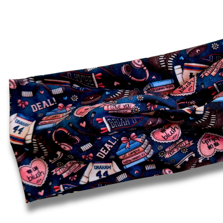 Campus v1 Sweetheart Headband (or removable tie option)
