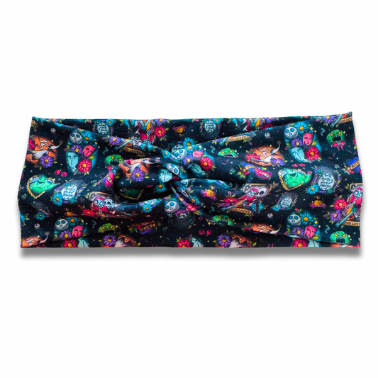 Deadly Nightshade Sweetheart Headband (or removable tie option) Sewing Sweethearts Sweetheart