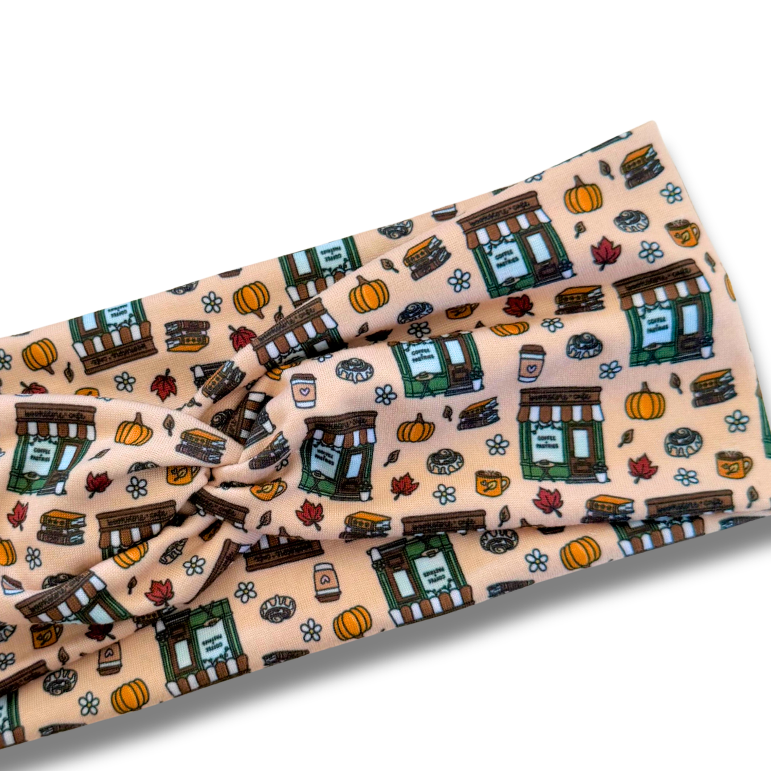 Fall Bookstore Sweetheart Headband (or removable tie option) Sewing Sweethearts