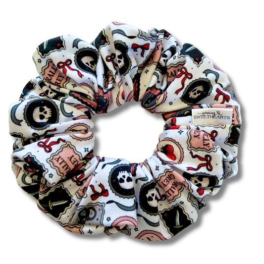 Morally Grey Scrunchie Sewing Sweethearts