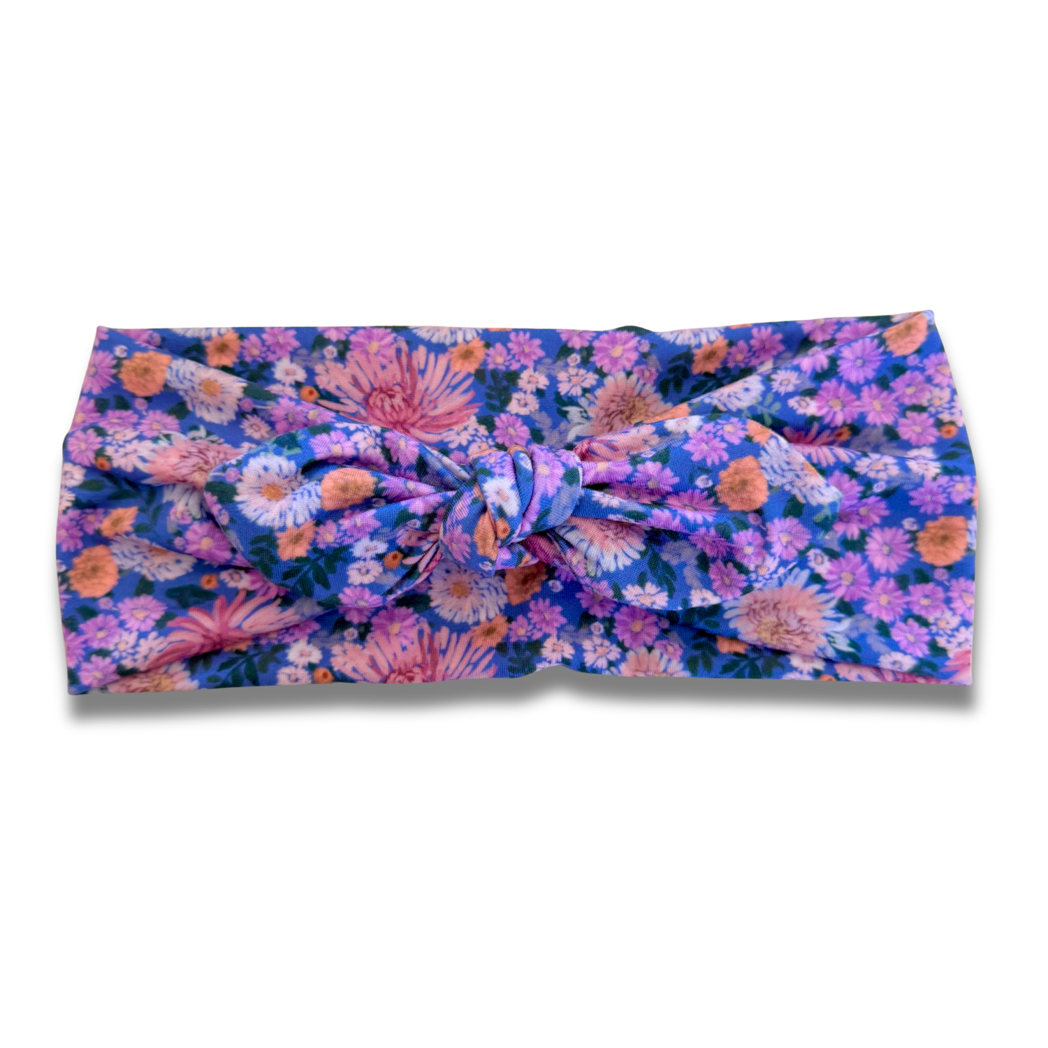 Purple Haze Sweetheart Headband (or removable tie option) Sewing Sweethearts Sweetheart with Removable Tie