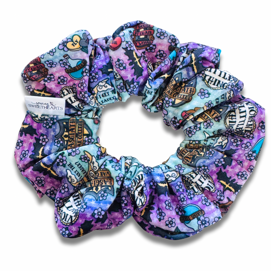 Violent Little Thing Scrunchie Sewing Sweethearts