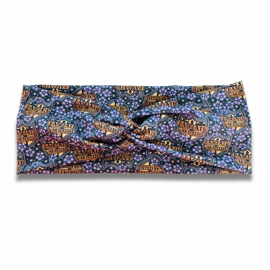 War College Sweetheart Headband (or removable tie option) Sewing Sweethearts Sweetheart