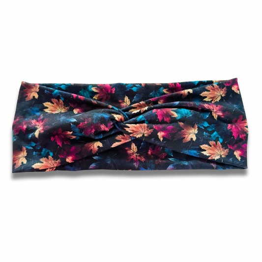 Autumn Leaves Sweetheart Headband (or removable tie option) Sewing Sweethearts Sweetheart