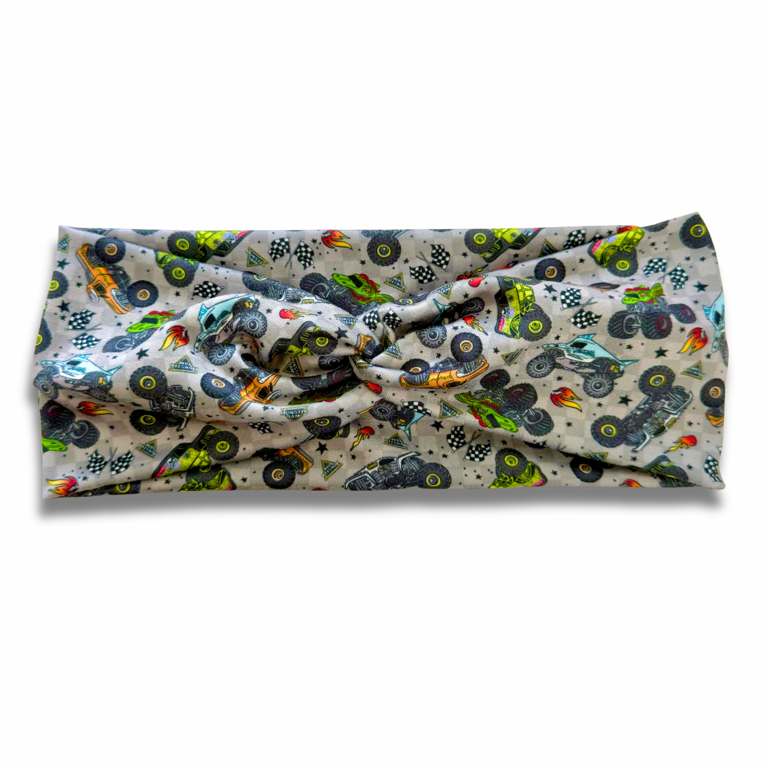 Monster Trucks Sweetheart Headband Sewing Sweethearts