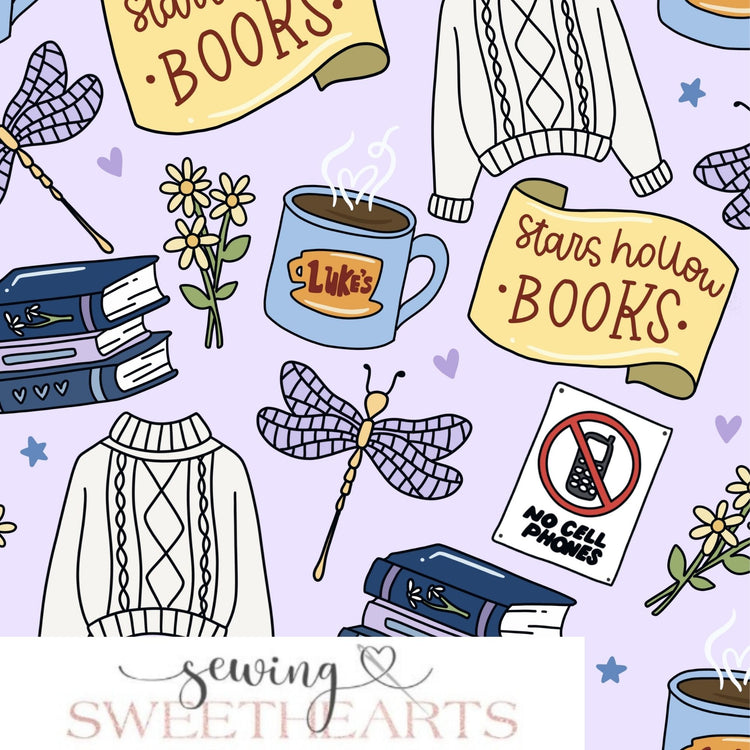 GG: Books Minky Blanket PREORDER (~4 weeks before shipping) Sewing Sweethearts