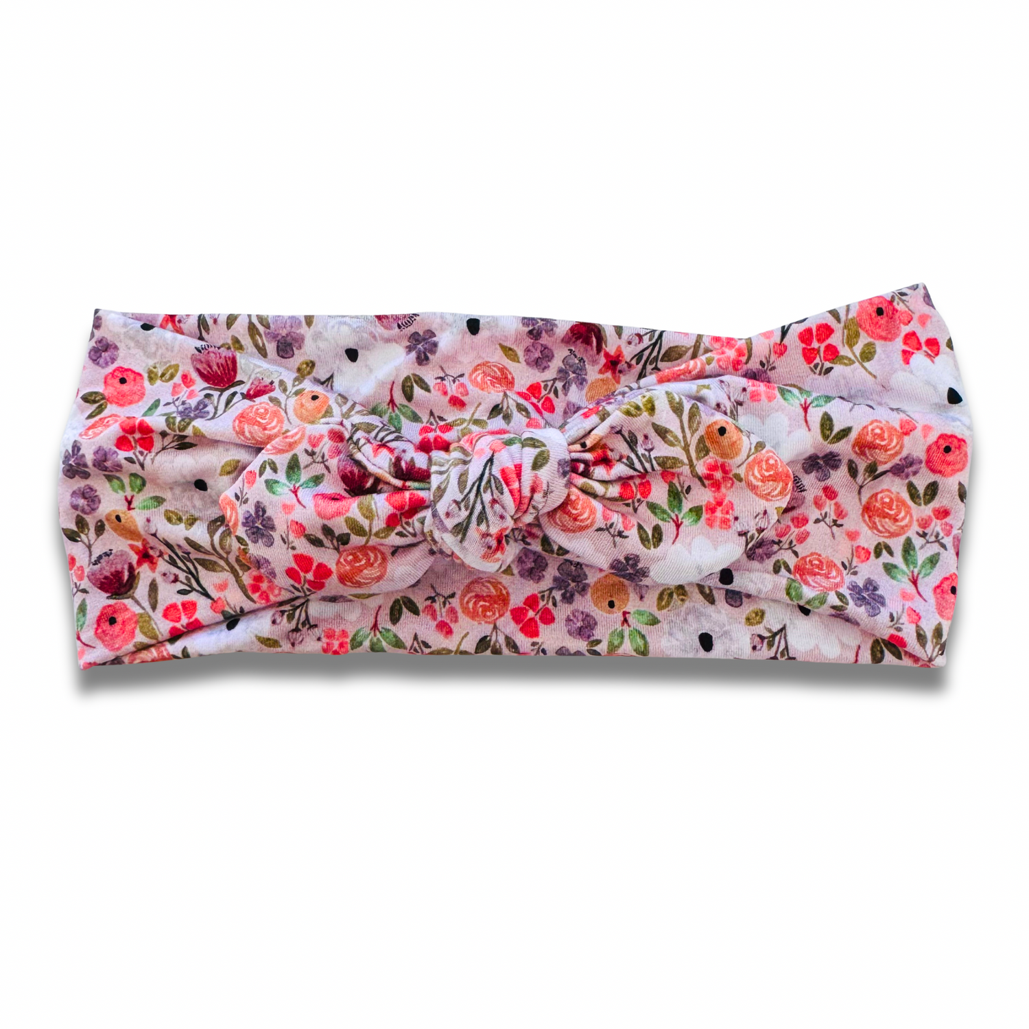 Secret Garden Sweetheart Headband (or removable tie option) Sewing Sweethearts Sweetheart with Removable Tie