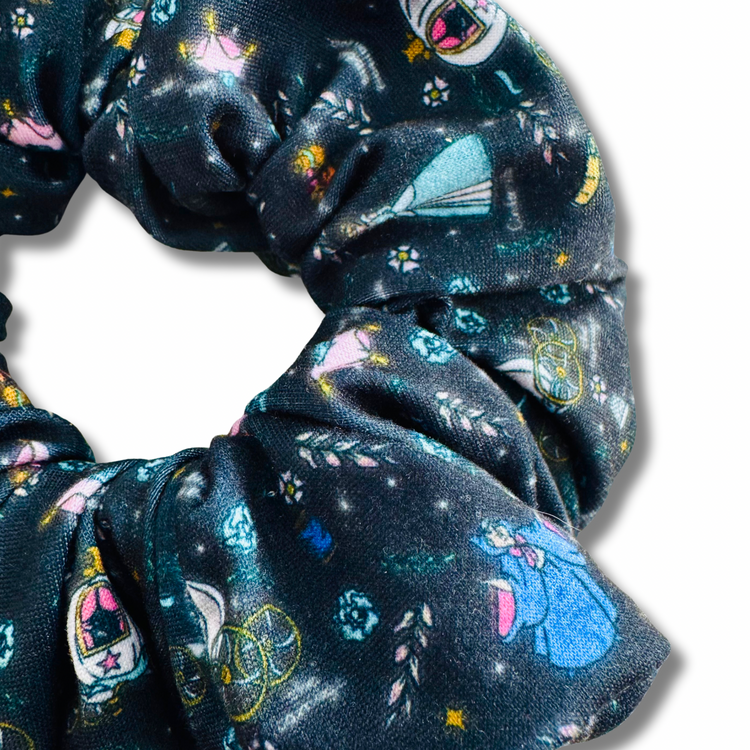 Glass Slipper Princess Scrunchie Sewing Sweethearts
