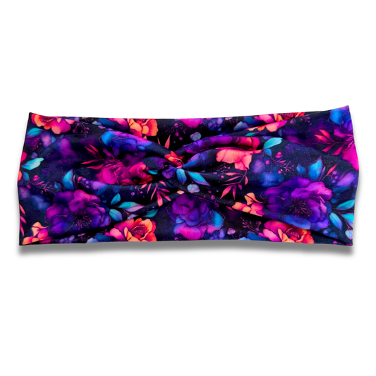 Mystic Garden Sweetheart Headband (or removable tie option) Sewing Sweethearts Sweetheart