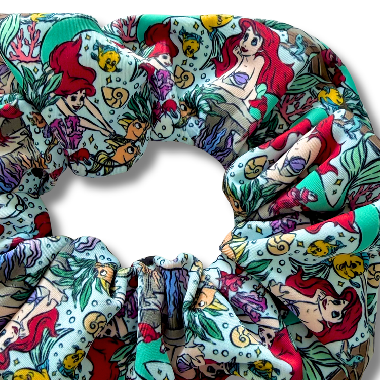Mermaid Princess (3) Swim Scrunchie Sewing Sweethearts