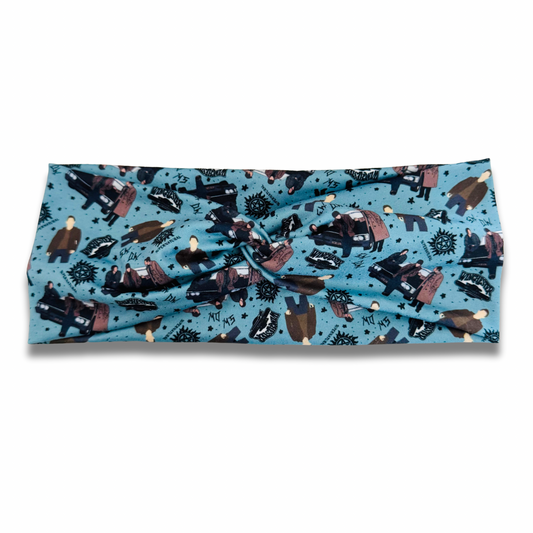 Brother Hunters Sweetheart Headband (or removable tie option)