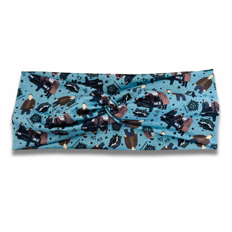 Brother Hunters Sweetheart Headband (or removable tie option)