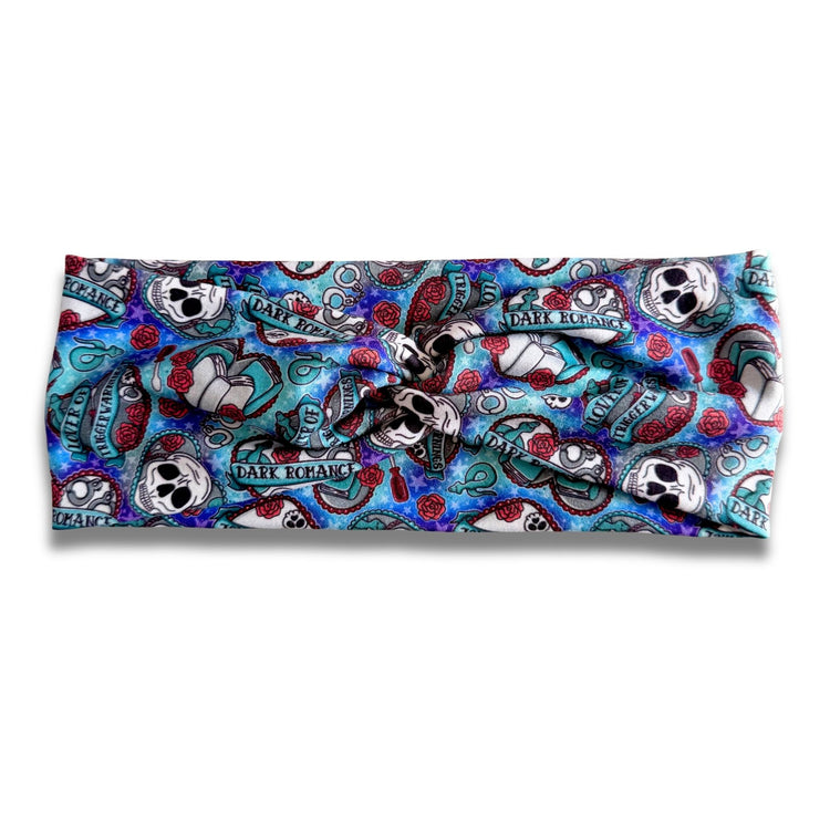 Lover of Trigger Warnings Sweetheart Headband (or removable tie option) Sewing Sweethearts Sweetheart