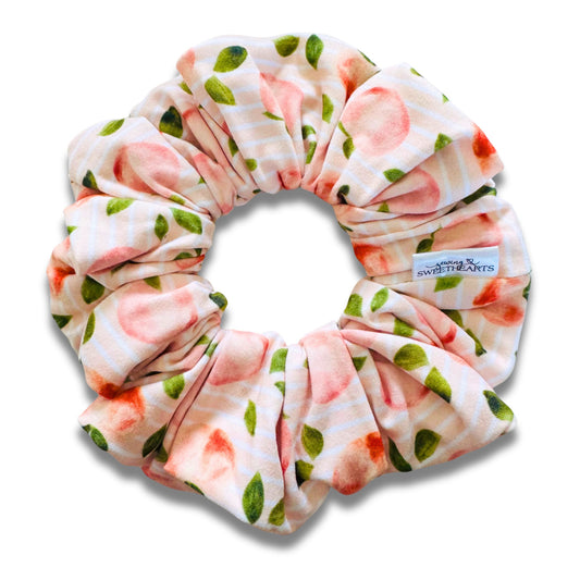 Georgia Peaches Scrunchie Sewing Sweethearts