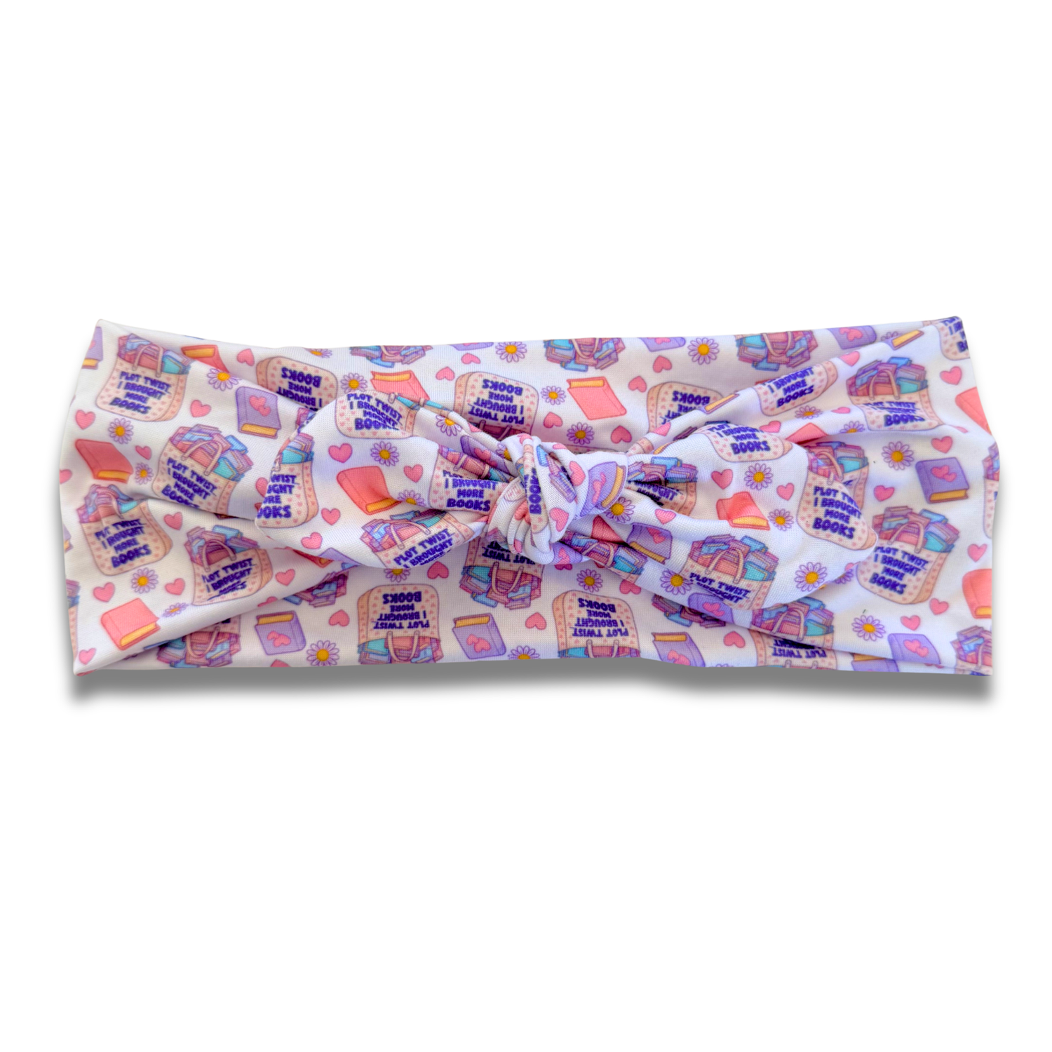 Plot Twist Sweetheart Headband (or removable tie option) Sewing Sweethearts Sweetheart with Removable Tie