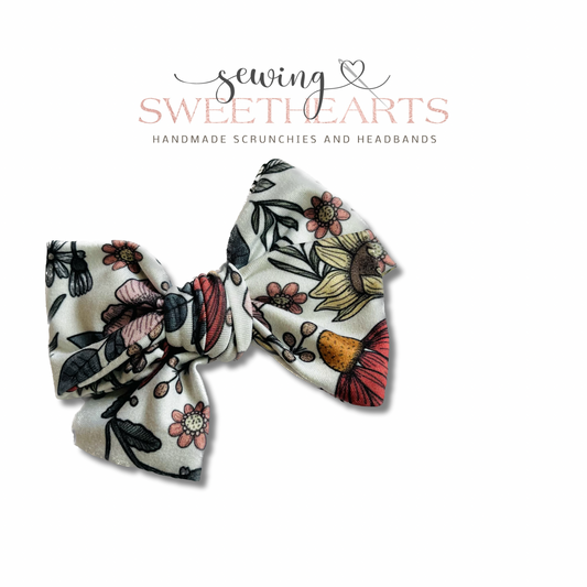 Vintage Garden Bow Sweet Minis Sewing Sweethearts   