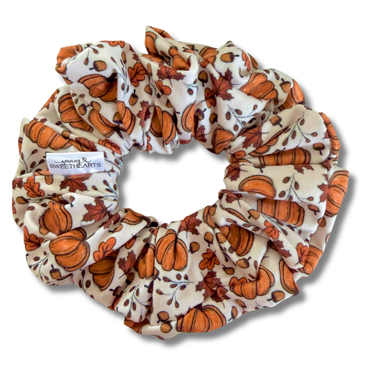 Autumn Harvest Scrunchie Sewing Sweethearts