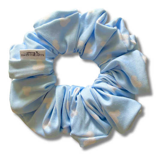 Blue Mouse Scrunchie Sewing Sweethearts