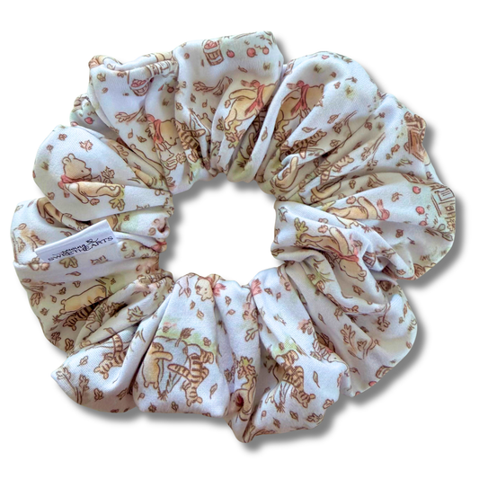 Fall Bear Scrunchie Sewing Sweethearts