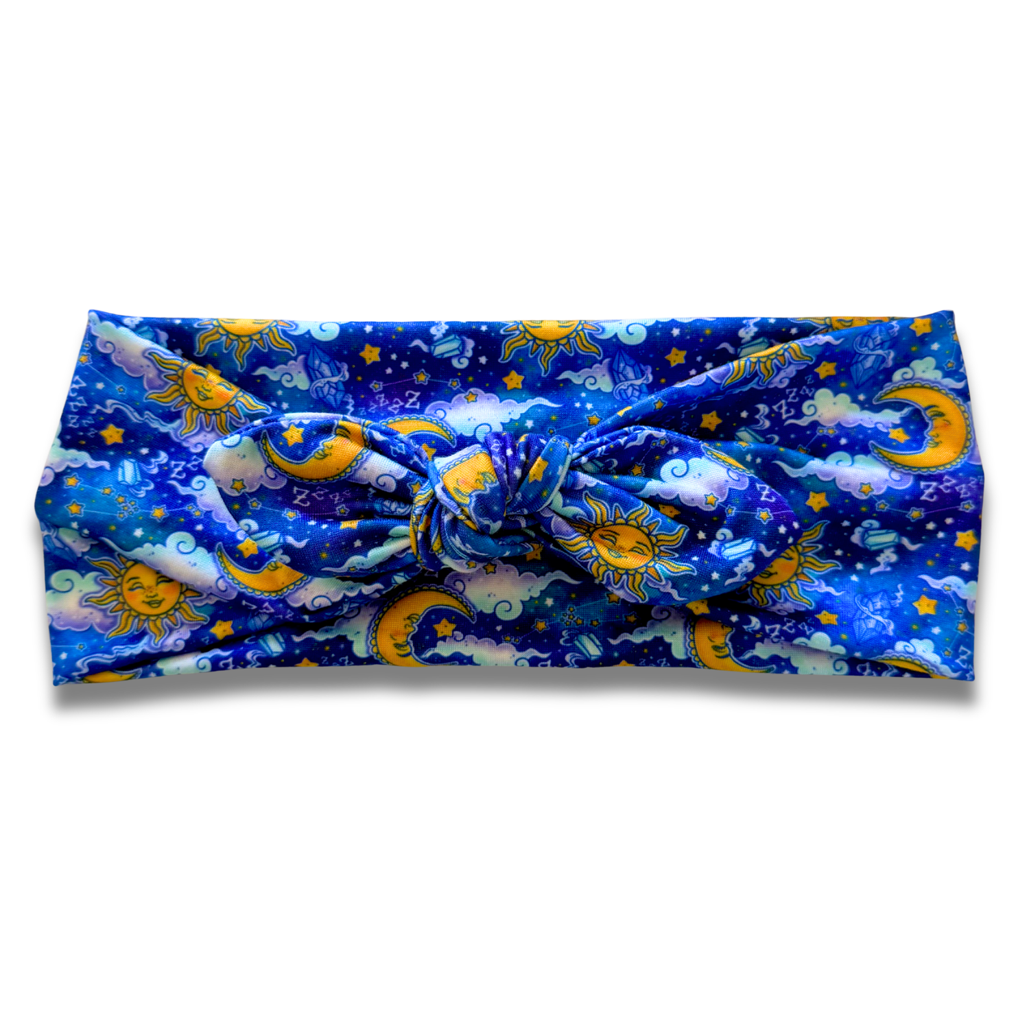 Sky Sweetheart Headband (or removable tie option) Sewing Sweethearts Sweetheart with Removable Tie