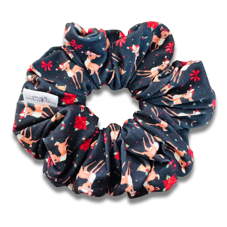 On Dasher, On Dancer Scrunchie