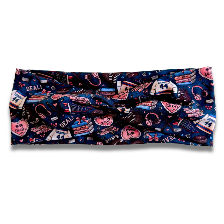 Campus v1 Sweetheart Headband (or removable tie option)