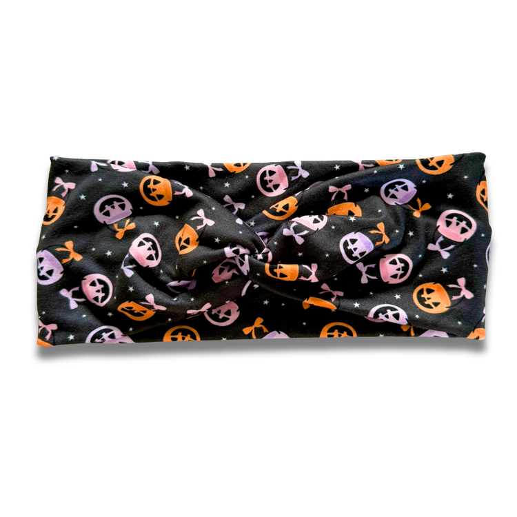 Trick or Treat Sweetheart Headband (or removable tie option) Sewing Sweethearts Sweetheart