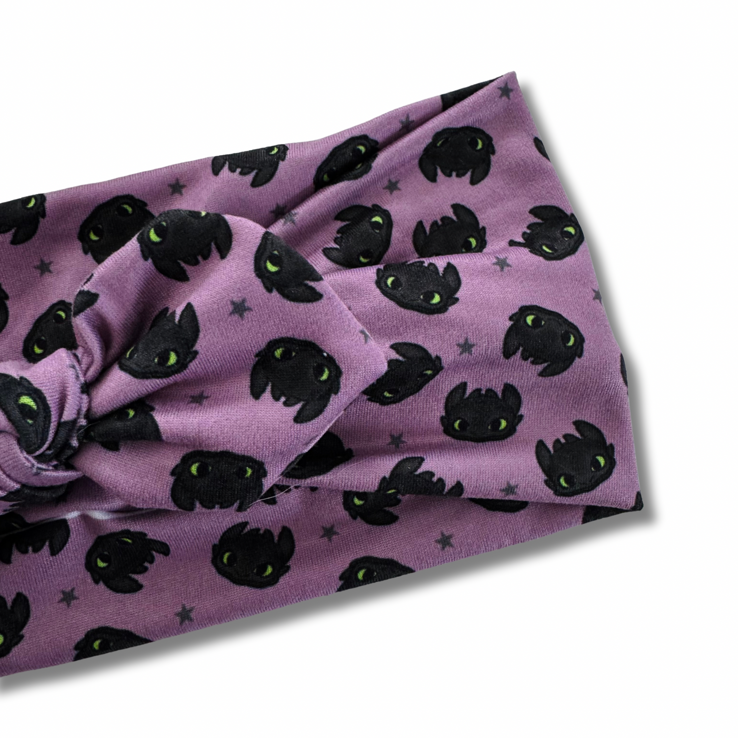 Dragon Sweetheart Headband (or removable tie option) Sewing Sweethearts