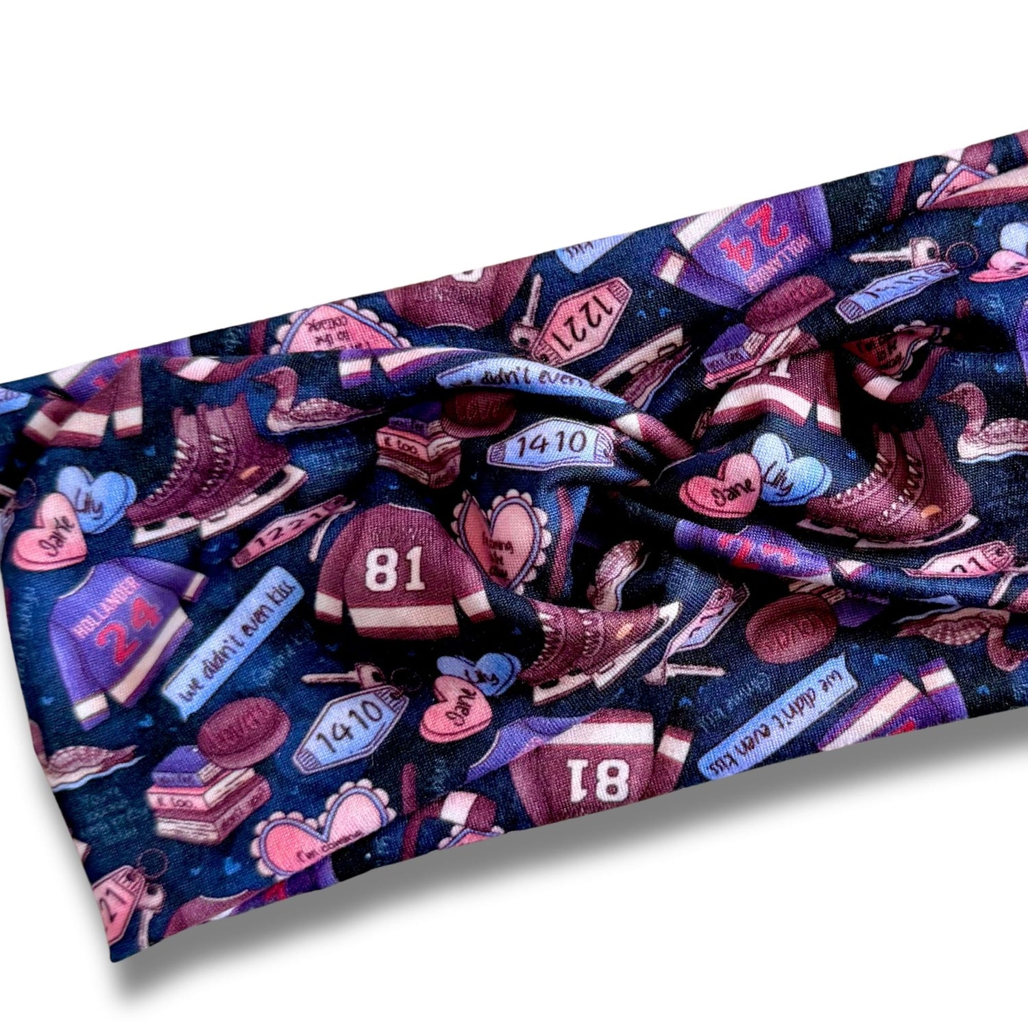 Heated Romance (v.3) Sweetheart Headband (or removable tie option) Sewing Sweethearts