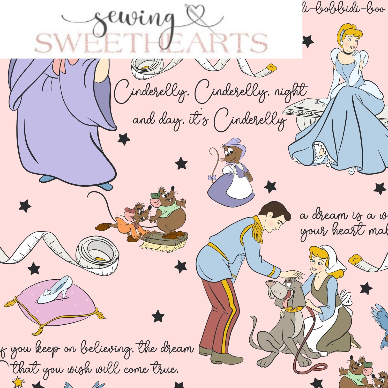 Princess Slipper Minky Blanket PREORDER (~4 weeks before shipping) Sewing Sweethearts